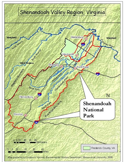 5 Norfolk Southern Shenandoah Line en la ciudad de Broadway y el trmino norte es el mojn B 51. . Shenandoah valley map